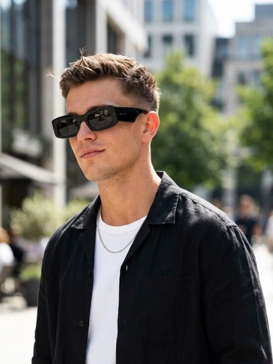 Gucci Other - Gucci GG1426S Black Grey Sunglasses Unisex Authentic Italy New w/ Case